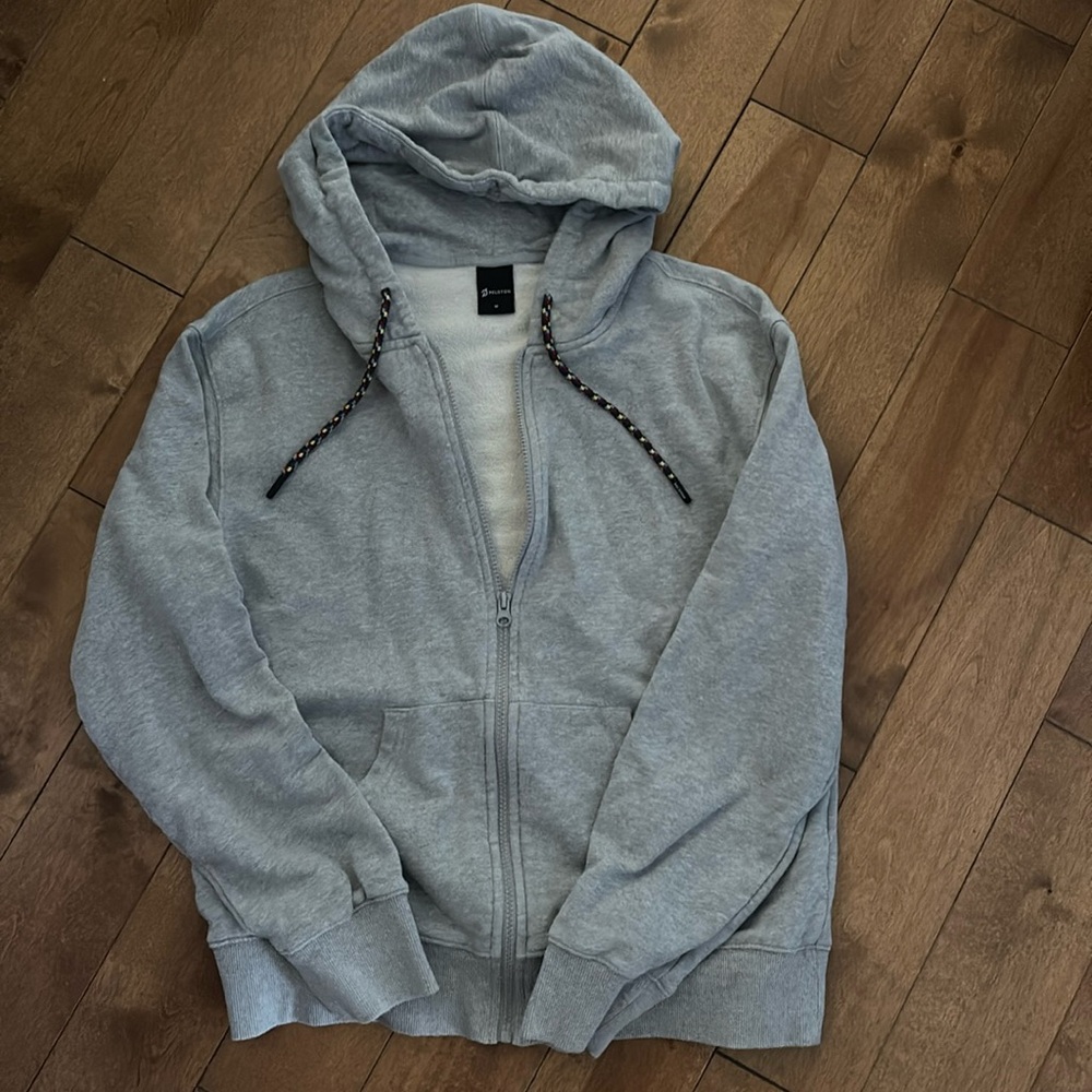 gray jacket (peloton)